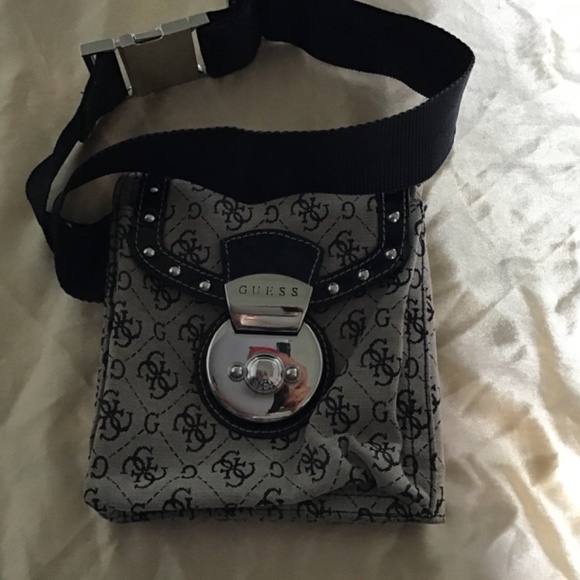 Guess Canvas Messenger Bag - Picture 5 of 5